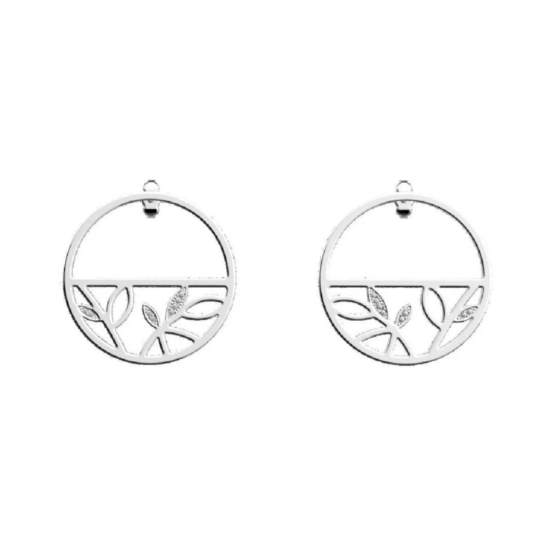 Les Georgettes Boucles d'oreilles 70377791608000 - Argent | Femme Boucles D'Oreilles