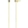 Les Interchangeables Boucles d'oreilles A56670 - Serti PM Or Jaune Cristal | Femme Boucles D'Oreilles
