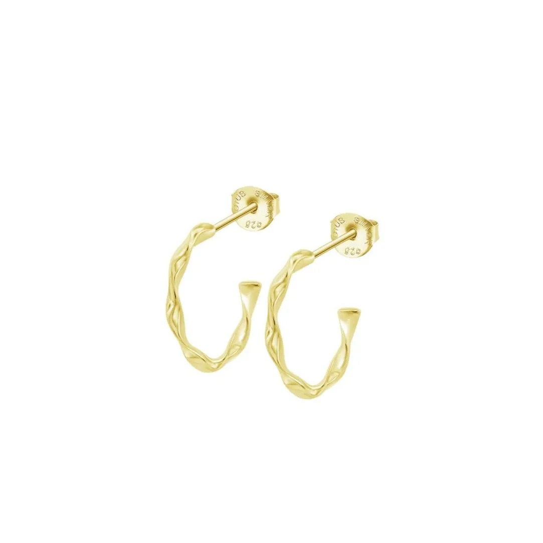 Lotus Silver Boucles d'oreilles Hoops - LP3781-4-2 | Femme Boucles D'Oreilles