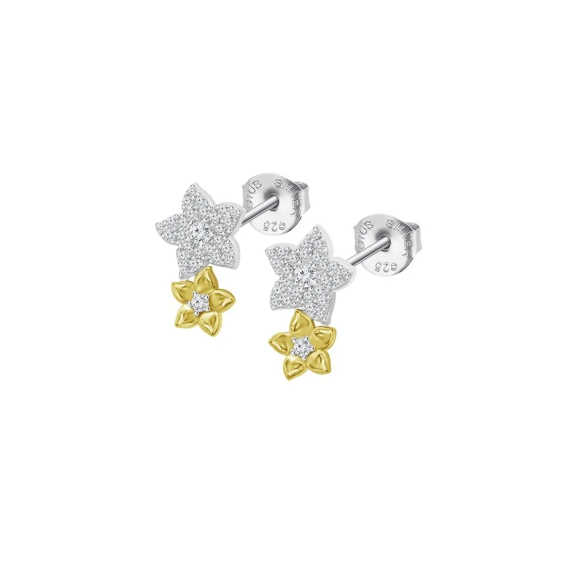 Lotus Silver Boucles d'oreilles Trendy - LP3836-4-2 | Femme Boucles D'Oreilles