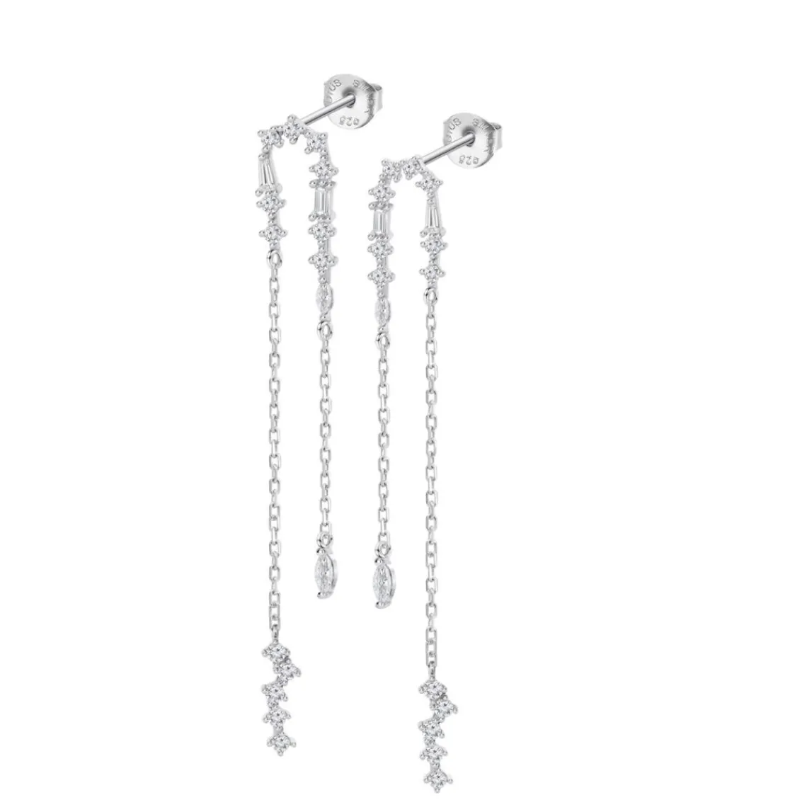 Lotus Silver Boucles d'oreilles Glam - LP3799-4-1 | Femme Boucles D'Oreilles
