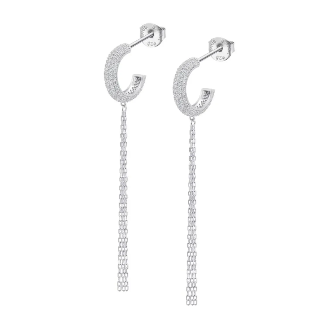 Lotus Silver Boucles d'oreilles Glam - LP3797-4-1 | Femme Boucles D'Oreilles