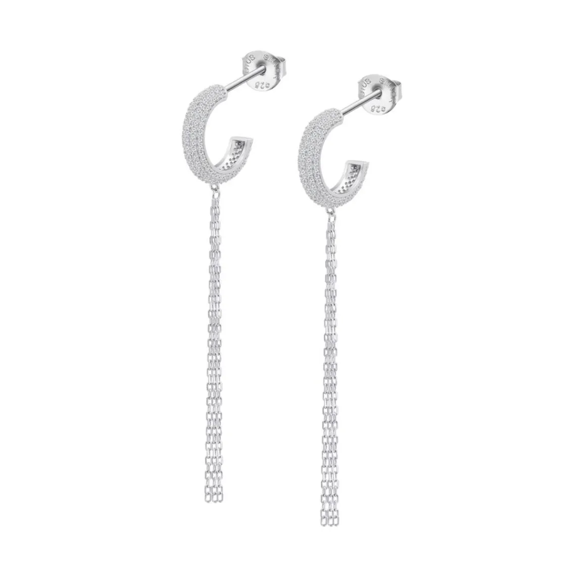 Lotus Silver Boucles d'oreilles Glam - LP3797-4-1 | Femme Boucles D'Oreilles