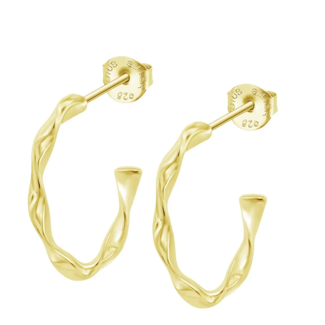 Lotus Silver Boucles d'oreilles Hoops - LP3781-4-4 | Femme Boucles D'Oreilles