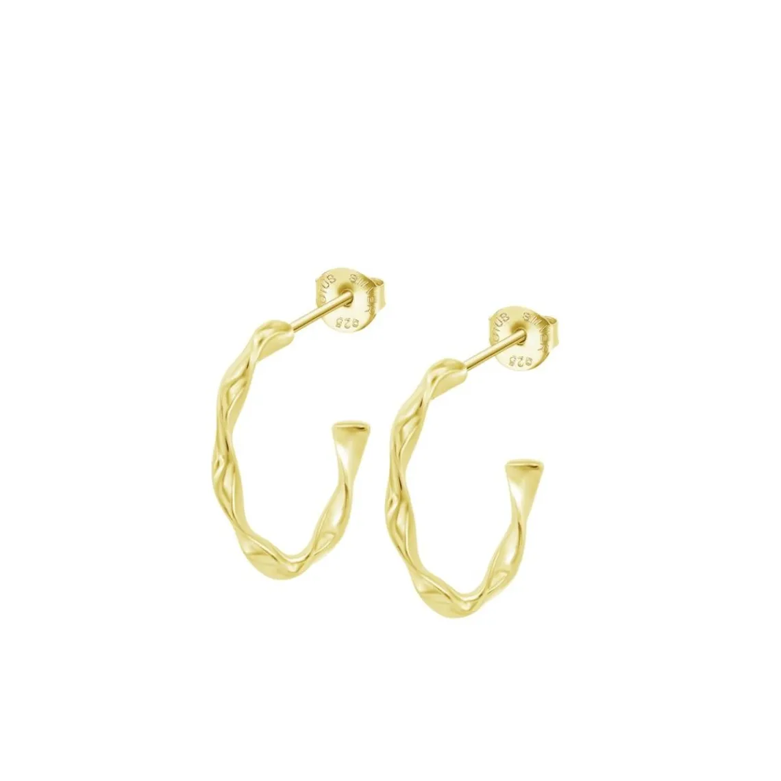 Lotus Silver Boucles d'oreilles Hoops - LP3781-4-4 | Femme Boucles D'Oreilles