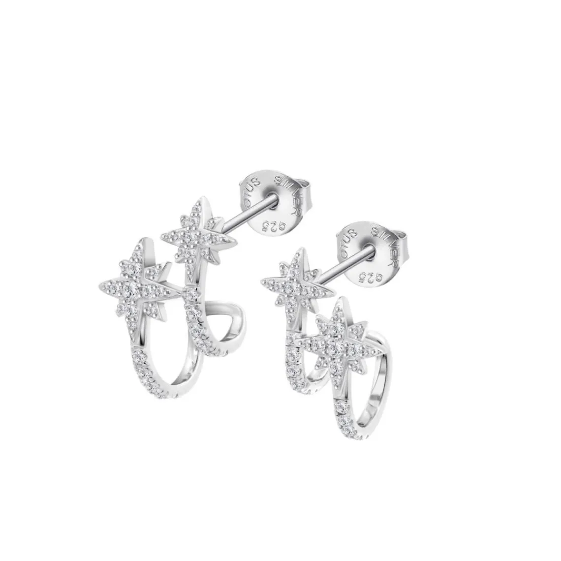 Lotus Silver Boucles d'oreilles Trendy - LP3837-4-1 | Femme Boucles D'Oreilles