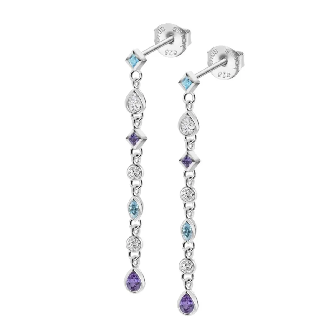 Lotus Silver Boucles d'oreilles Colors - LP3734-4-4 | Femme Boucles D'Oreilles