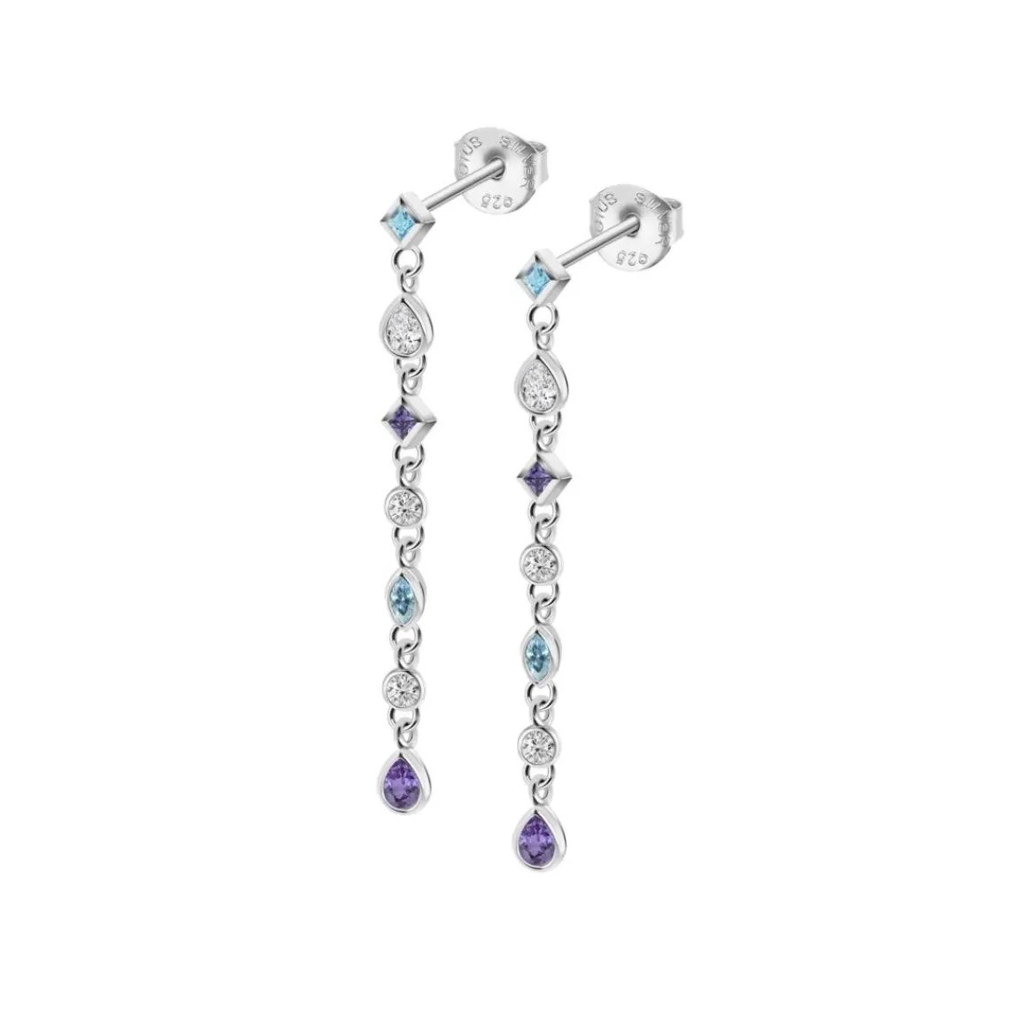 Lotus Silver Boucles d'oreilles Colors - LP3734-4-4 | Femme Boucles D'Oreilles