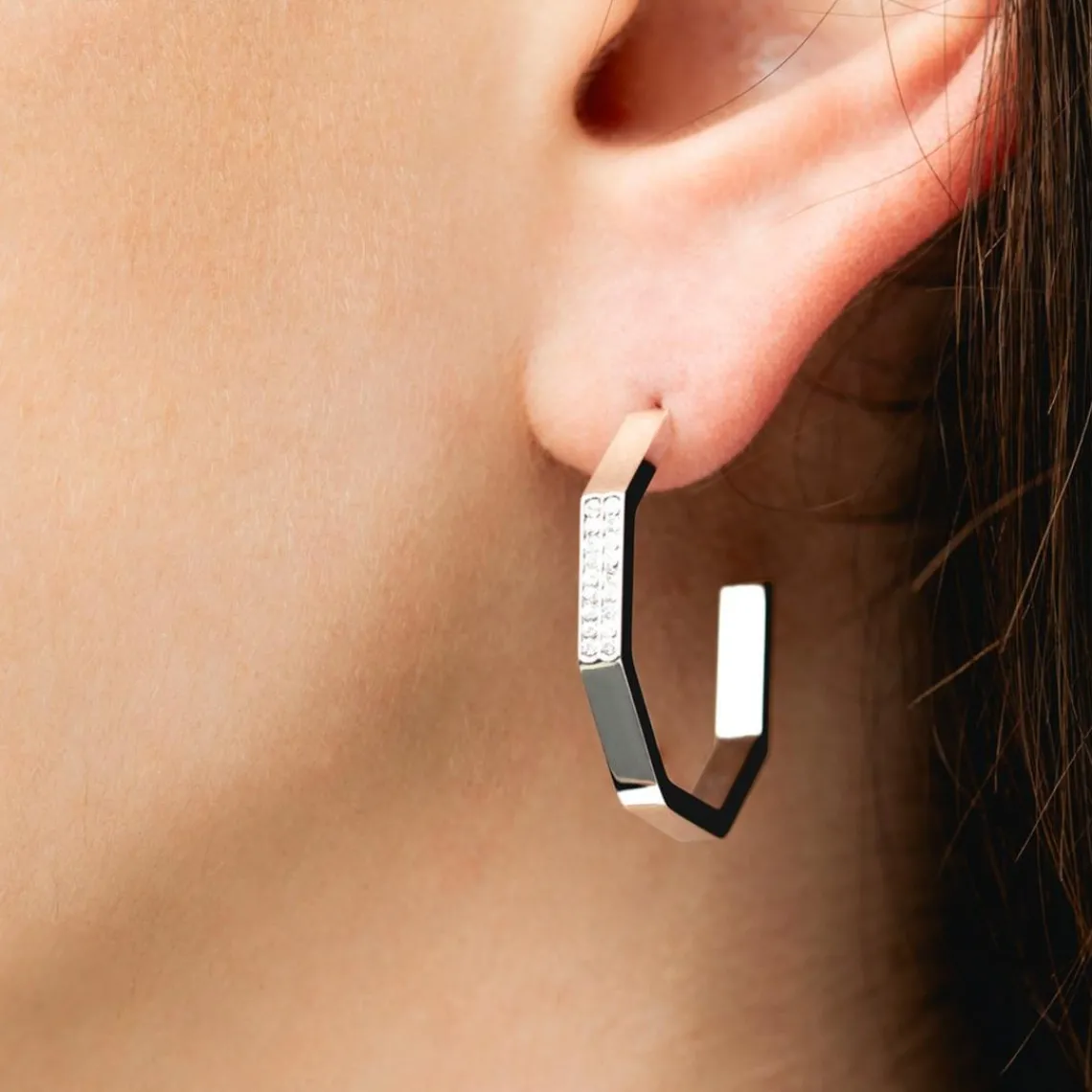 Lotus Style Bijoux Boucles d'oreilles Urban Woman - LS2358-4-1 Acier | Femme Boucles D'Oreilles