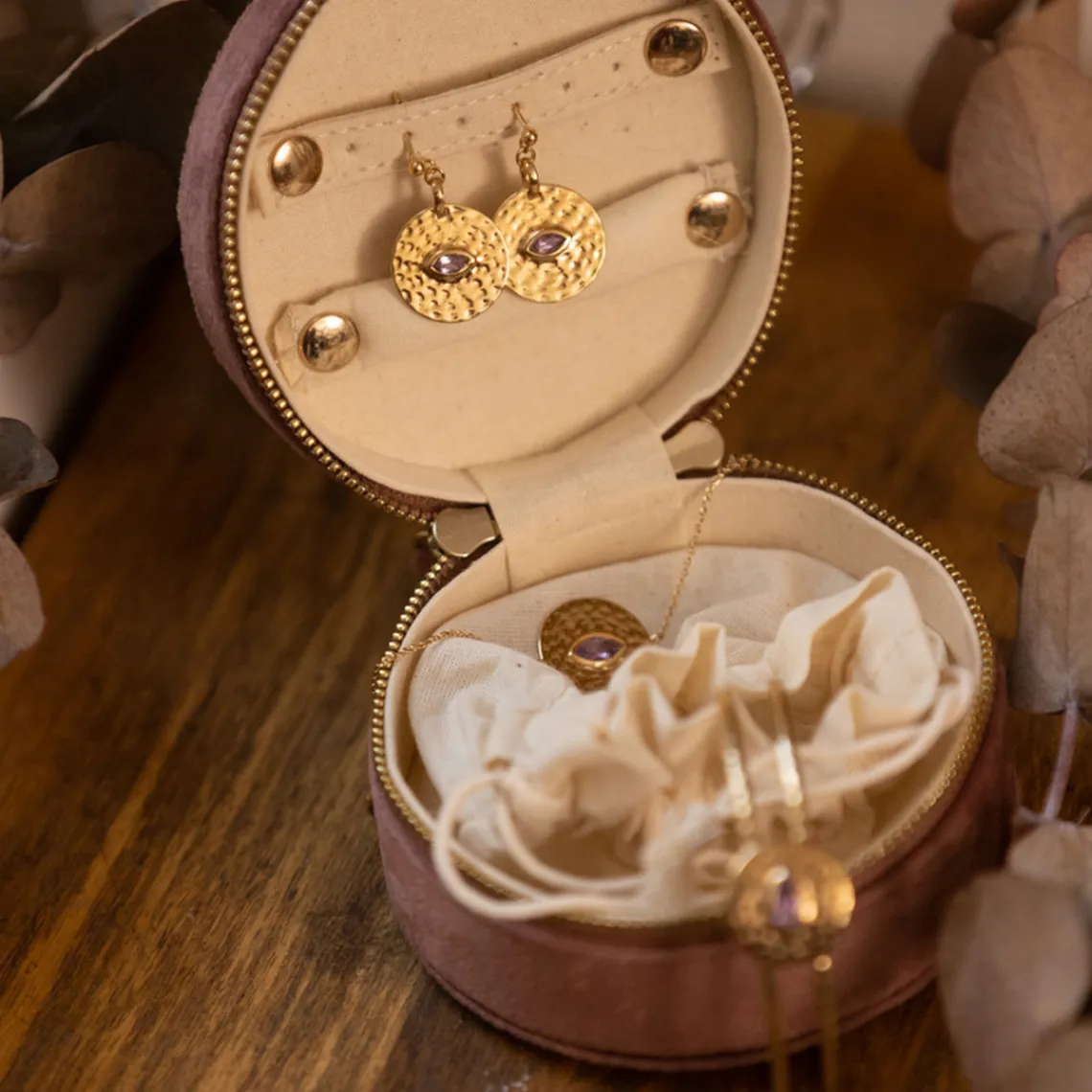 Kosma Paris Boucles d'oreilles Luna BES22595-AIG – Doré | Femme Boucles D'Oreilles