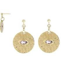 Kosma Paris Boucles d'oreilles Luna BES22595-AME – Doré | Femme Boucles D'Oreilles