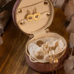 Kosma Paris Boucles d'oreilles Luna BES22595-GRE – Doré | Femme Boucles D'Oreilles