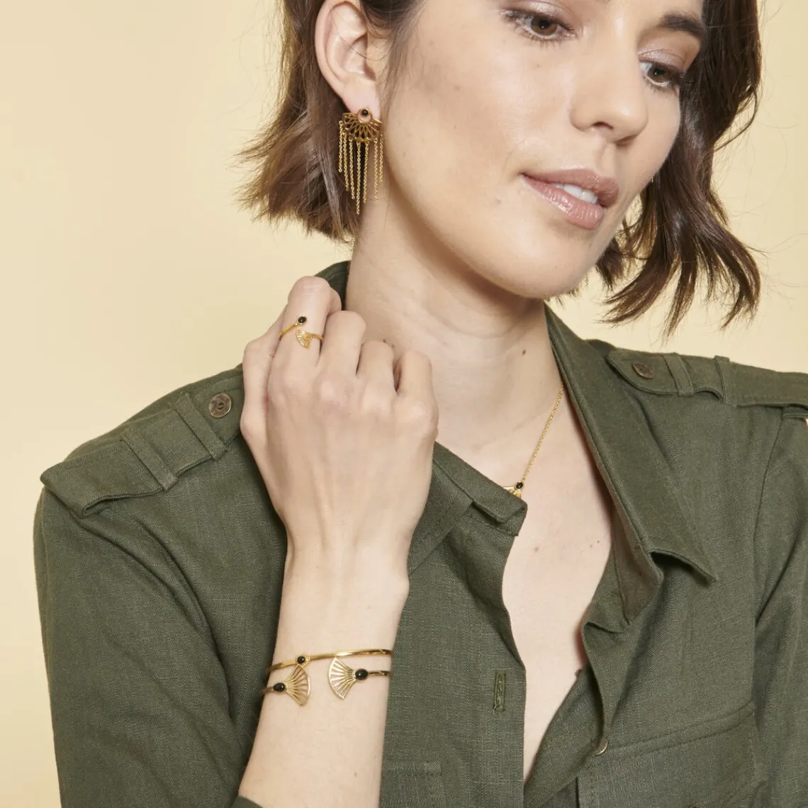 Kosma Paris Boucles d'oreilles Mia Doré | Femme Boucles D'Oreilles