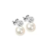 Morellato Bijoux Boucles D'oreilles SANH04 - Boucles D'oreilles Argent Perle | Femme Boucles D'Oreilles