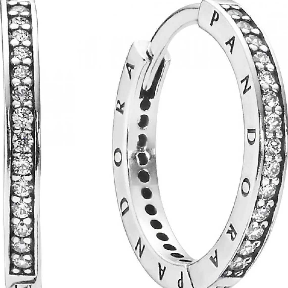 Pandora Boucles D'Oreilles 290558CZ - Créoles | Femme Boucles D'Oreilles