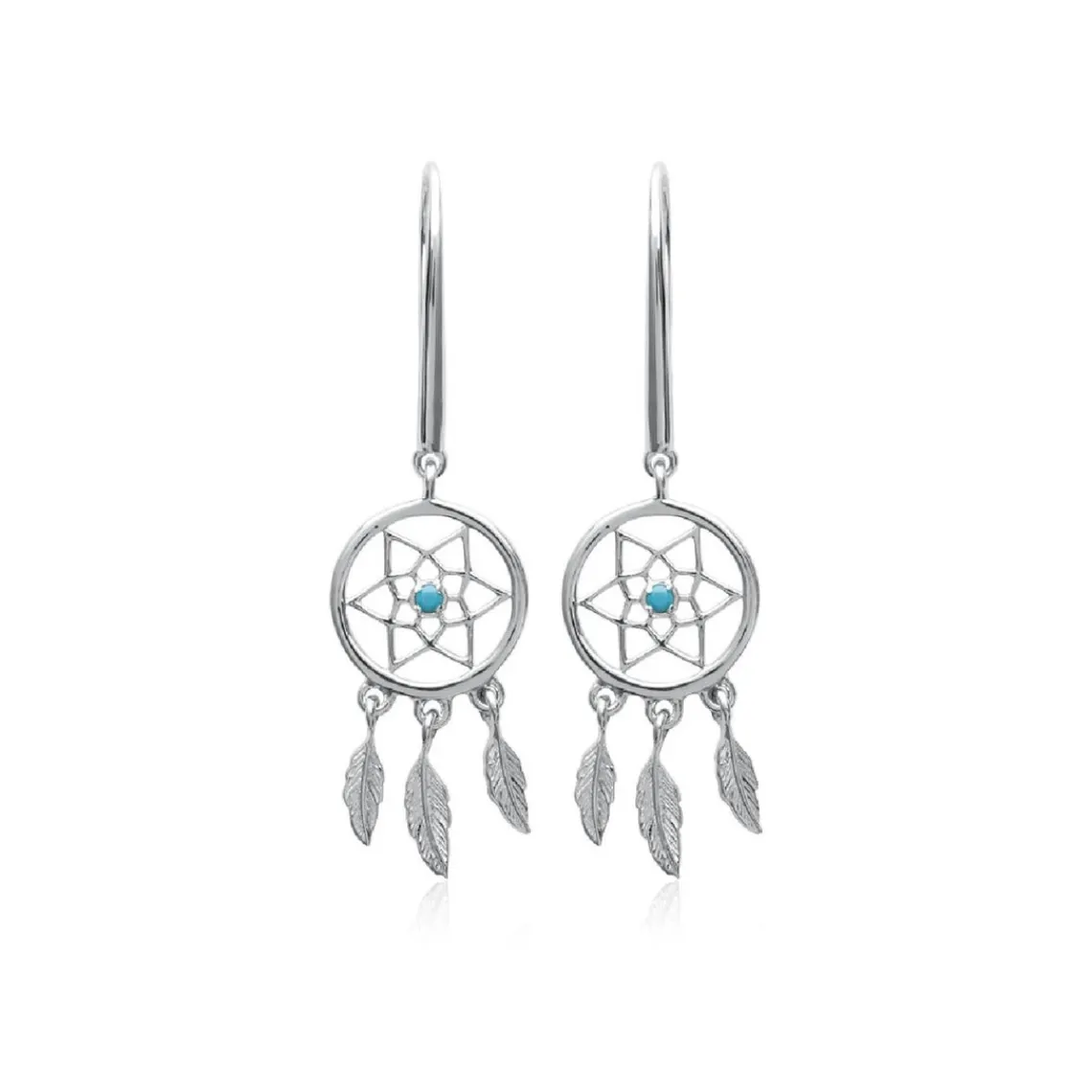 Maison de la Bijouterie Boucles d'oreilles Pendantes fantaisie argent Z530530 | Femme Boucles D'Oreilles