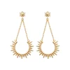 Maison de la Bijouterie Boucles d'oreilles Pendantes femme plaqué or - Y55YY00 | Femme Boucles D'Oreilles