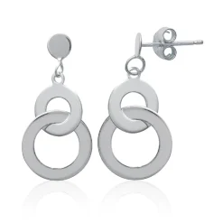 Maison de la Bijouterie Boucles d'oreilles Pendantes fantaisie Argent W466Z00 | Femme Boucles D'Oreilles