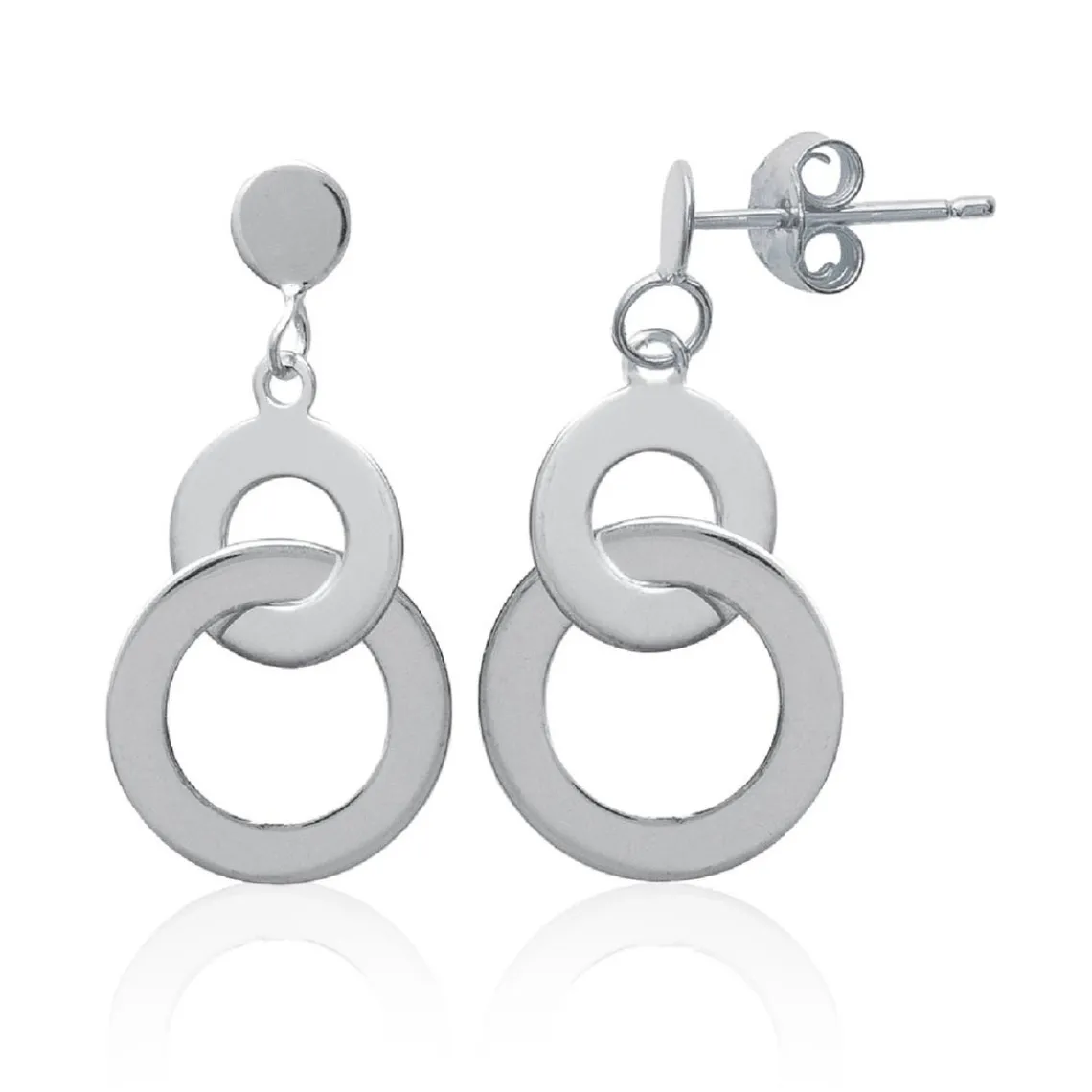 Maison de la Bijouterie Boucles d'oreilles Pendantes fantaisie Argent W466Z00 | Femme Boucles D'Oreilles