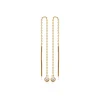 Maison de la Bijouterie Boucles d'oreilles pendantes plaqué or oxyde de zirconium Y53WYZ0 | Femme Boucles D'Oreilles