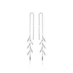 Maison de la Bijouterie Boucles d'oreilles Pendantes femme fantaisie Argent W545V00 | Femme Boucles D'Oreilles