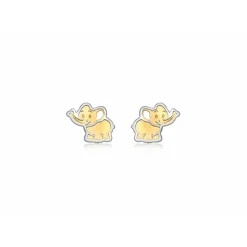 Stella Boucles d'oreilles 2-55-7649 Or Jaune et Blanc | Femme Boucles D'Oreilles