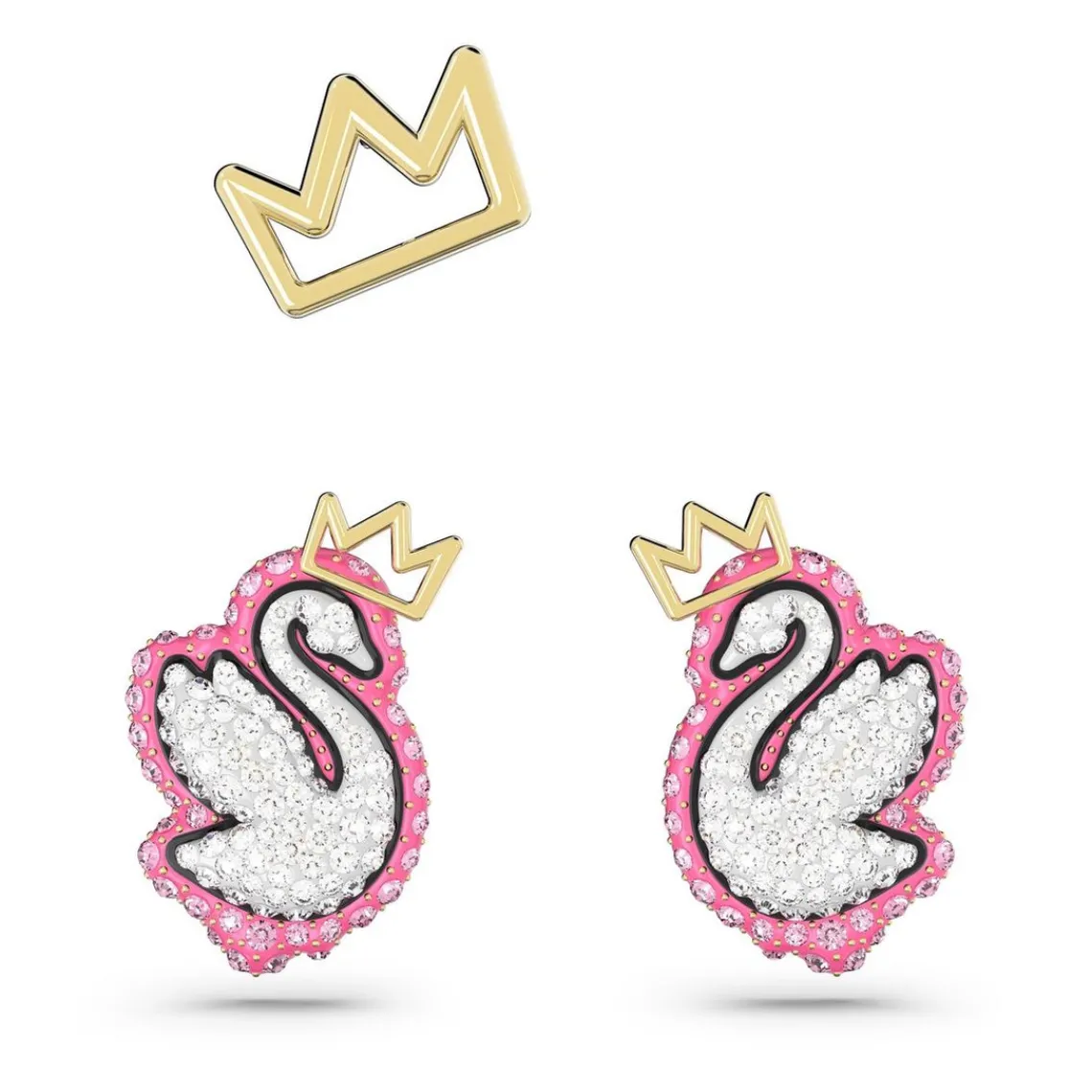 Swarovski Bijoux Boucles d'oreilles Swarovski 5649197 - POP SWAN | Femme Boucles D'Oreilles