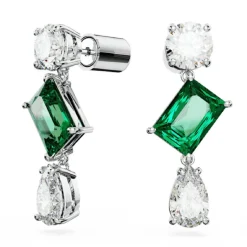 Swarovski Bijoux Boucles d'oreilles Swarovski Mesmera 5665878 - PE SD TRIO White/RHS | Femme Boucles D'Oreilles