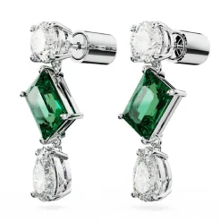 Swarovski Bijoux Boucles d'oreilles Swarovski Mesmera 5665878 - PE SD TRIO White/RHS | Femme Boucles D'Oreilles