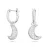 Swarovski Bijoux Boucles d'oreilles Swarovski Luna 5666157 - PE Mini CRE/RHS | Femme Boucles D'Oreilles