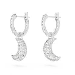 Swarovski Bijoux Boucles d'oreilles Swarovski Luna 5666157 - PE Mini CRE/RHS | Femme Boucles D'Oreilles