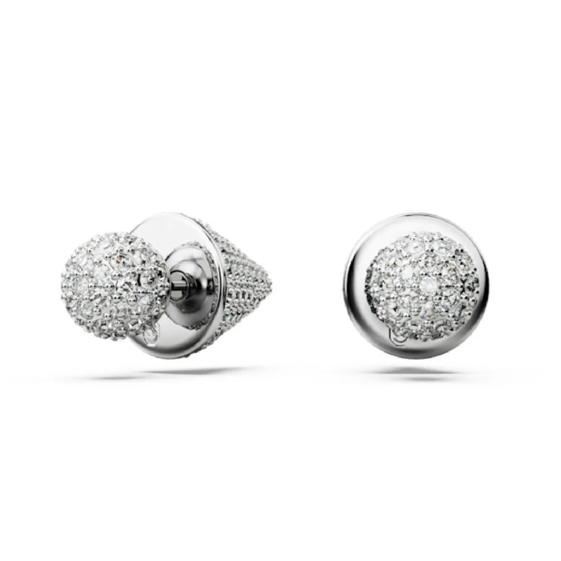Swarovski Bijoux Boucles d'oreilles Swarovski Luna 5662284 - PE BALL CRY/RHS | Femme Boucles D'Oreilles