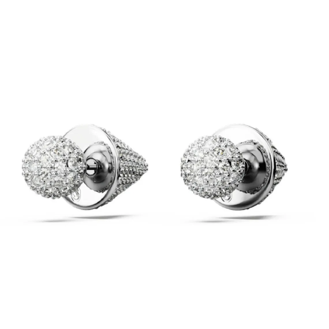 Swarovski Bijoux Boucles d'oreilles Swarovski Luna 5662284 - PE BALL CRY/RHS | Femme Boucles D'Oreilles