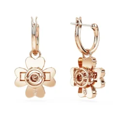 Swarovski Bijoux Boucles d'oreilles Swarovski Idyllia 5674212 - PE MN CZ Clover Silk/ROS | Femme Boucles D'Oreilles