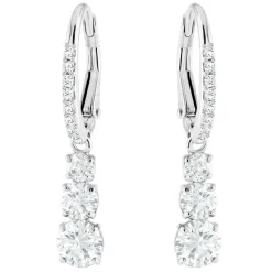 Swarovski Bijoux Boucles d'oreilles 5416155 - Acier Argenté Cristaux Swarovski Femme | Femme Boucles D'Oreilles