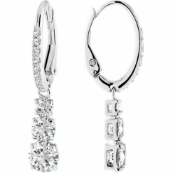 Swarovski Bijoux Boucles d'oreilles 5416155 - Acier Argenté Cristaux Swarovski Femme | Femme Boucles D'Oreilles