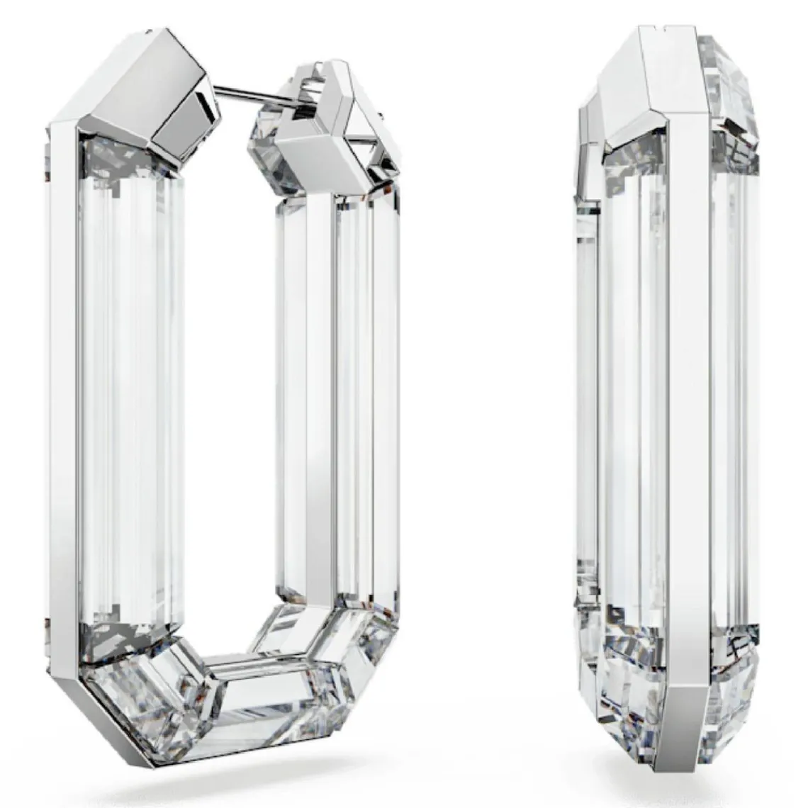 Swarovski Bijoux Boucles d'oreilles Swarovski Lucent 5671087 - PE WHI/RHS | Femme Boucles D'Oreilles