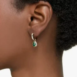 Swarovski Bijoux Boucles d'oreilles Swarovski Stilla 5662922 - PE Mini GRE/GOS | Femme Boucles D'Oreilles