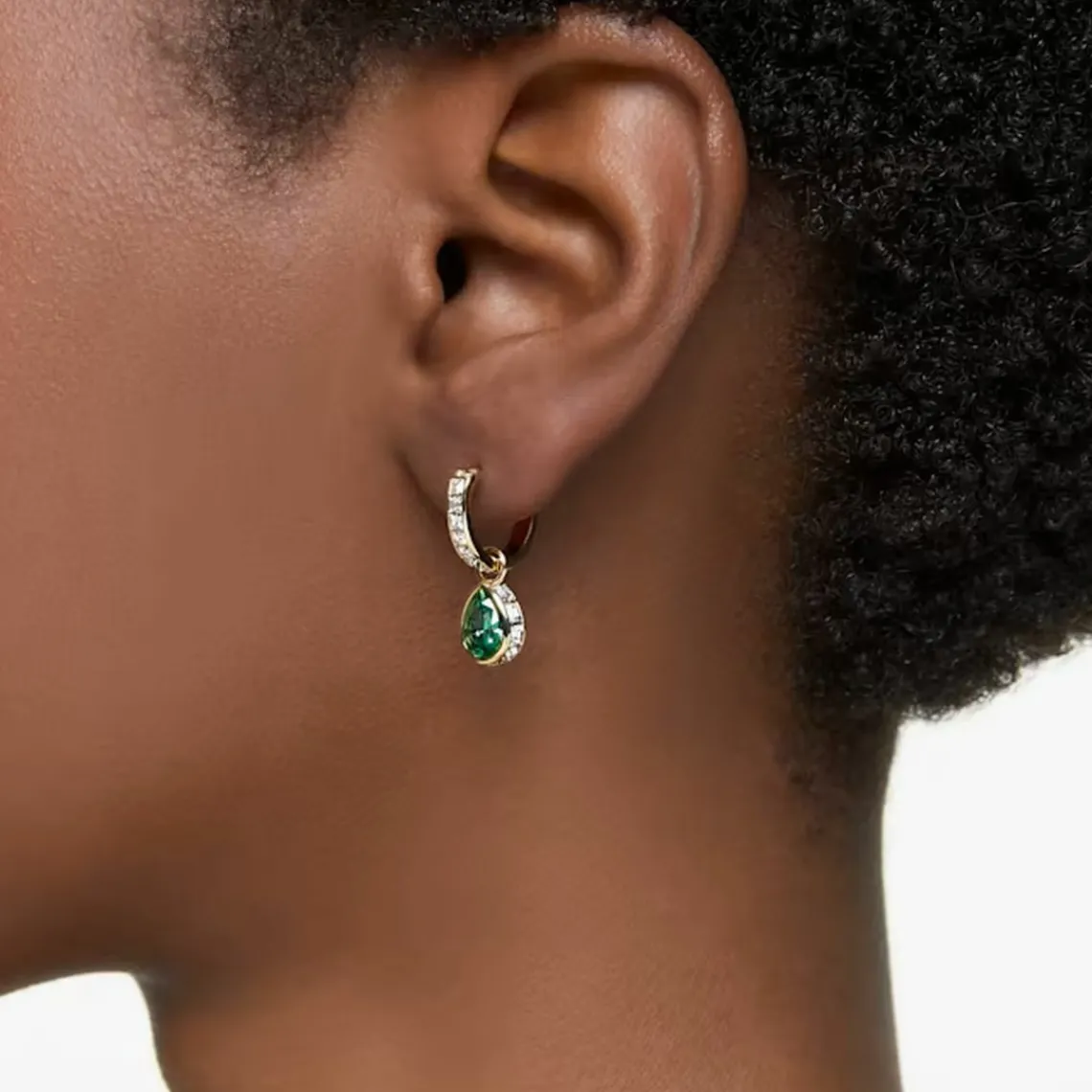 Swarovski Bijoux Boucles d'oreilles Swarovski Stilla 5662922 - PE Mini GRE/GOS | Femme Boucles D'Oreilles