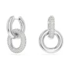 Swarovski Bijoux Boucles d'oreilles Swarovski 5671807 Dextera - PE InterLinked CRE/RHS | Femme Boucles D'Oreilles