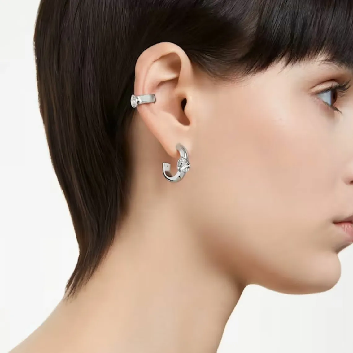 Swarovski Bijoux Boucles d'oreilles Swarovski 5671192 Dextera PE (#3) WHI/RHS | Femme Boucles D'Oreilles