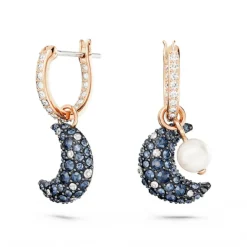 Swarovski Bijoux Boucles d'oreilles Swarovski Luna 5671569 - PE MUL/ROS | Femme Boucles D'Oreilles