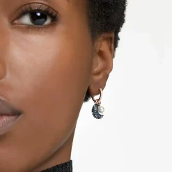 Swarovski Bijoux Boucles d'oreilles Swarovski Luna 5671569 - PE MUL/ROS | Femme Boucles D'Oreilles