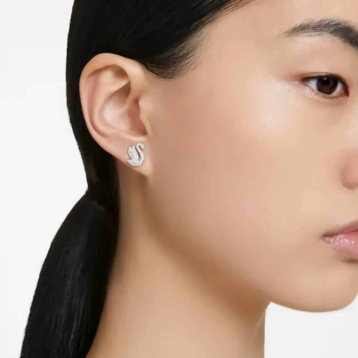 Swarovski Bijoux Boucles d'oreilles Swarovski 5647873 - ICONIC SWAN | Femme Boucles D'Oreilles