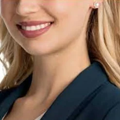 Swarovski Bijoux Boucles d'oreilles Swarovski 5459597 - Boucles d'oreilles Fleurs Cristaux Blancs | Femme Boucles D'Oreilles