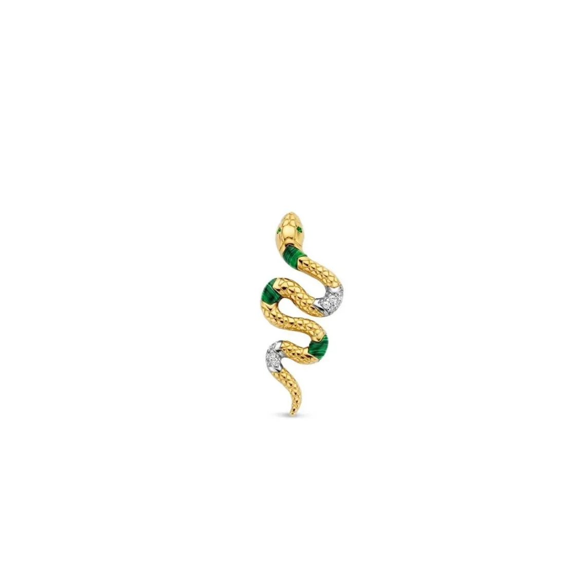 Ti Sento Boucles d'oreilles 7827EM-H - Argent, plaqué or | Femme Boucles D'Oreilles