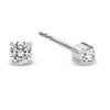 Ti Sento Boucles d'Oreilles Indigo Impressions 7790ZI - Boucles d'Oreilles puces Argent oxydes de zirconium sertis griffe | Femme Boucles D'Oreilles