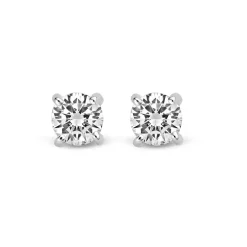 Ti Sento Boucles d'Oreilles Indigo Impressions 7790ZI - Boucles d'Oreilles puces Argent oxydes de zirconium sertis griffe | Femme Boucles D'Oreilles