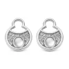 Ti Sento Boucles d'oreilles 9188MW - Boucles d'oreilles Acier Argentées Femme | Femme Boucles D'Oreilles
