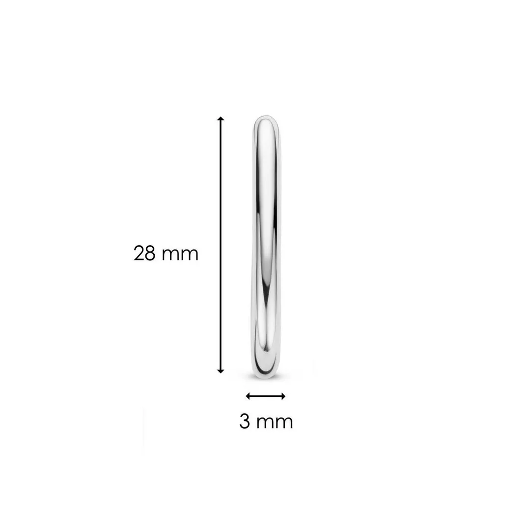Ti Sento Boucles d'oreilles 7902SI-H - Argent | Femme Boucles D'Oreilles